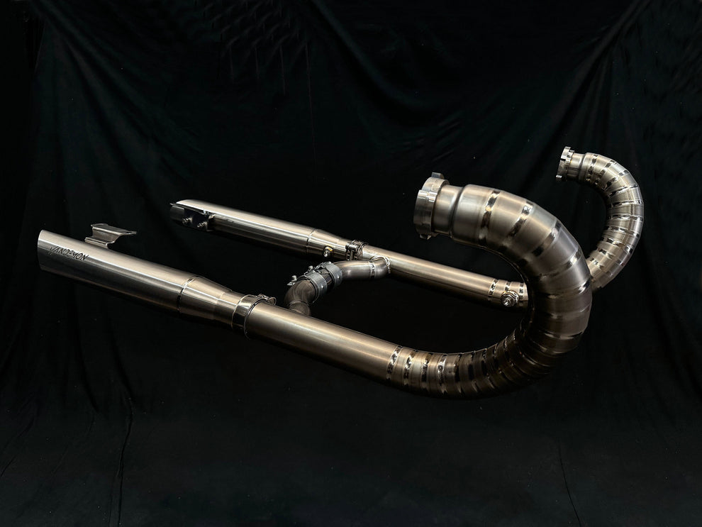 Vandemon Titanium Exhaust System For 2020-25 BMW R18