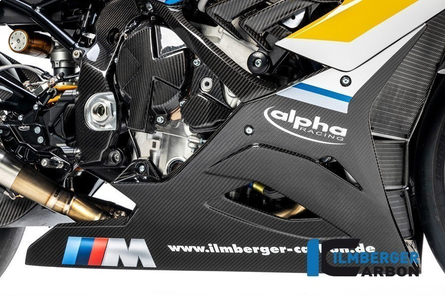 Ilmberger Carbon Belly Pan Racing for 2020-22 BMW M 1000 RR, 2020+ S 1000 RR