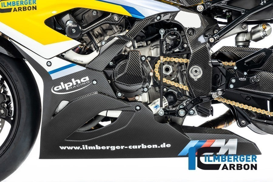 Ilmberger Carbon Belly Pan Racing for 2020-22 BMW M 1000 RR, 2020+ S 1000 RR