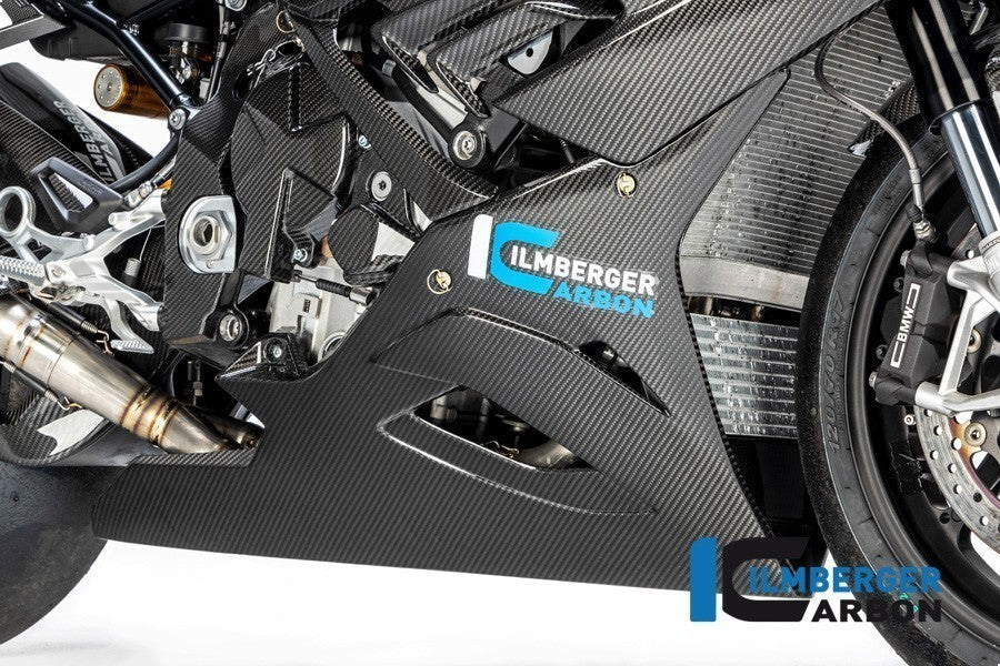 Ilmberger Carbon Belly Pan Racing for 2020-22 BMW M 1000 RR, 2020+ S 1000 RR
