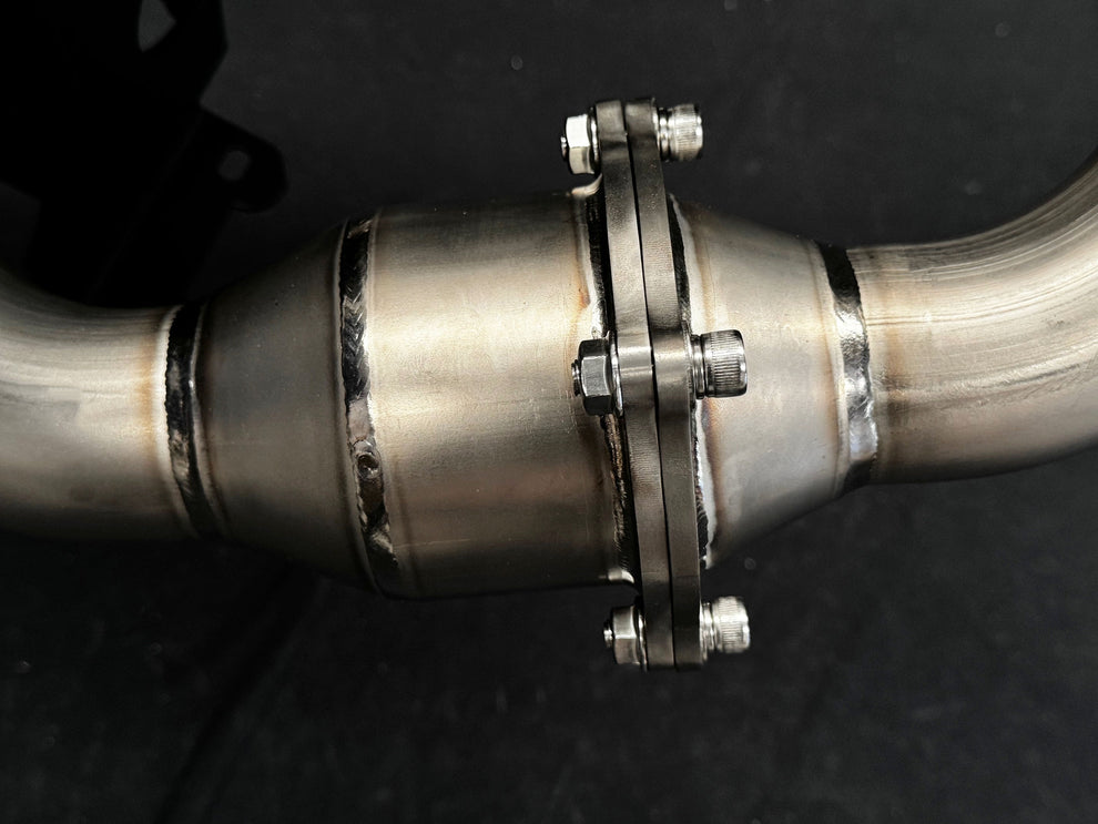 Vandemon Titanium Exhaust System For 2017-25 Can-Am Bombardier Maverick X3 Turbo 4