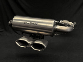 Vandemon Titanium Exhaust System For 2017-25 Can-Am Bombardier Maverick X3 Turbo
