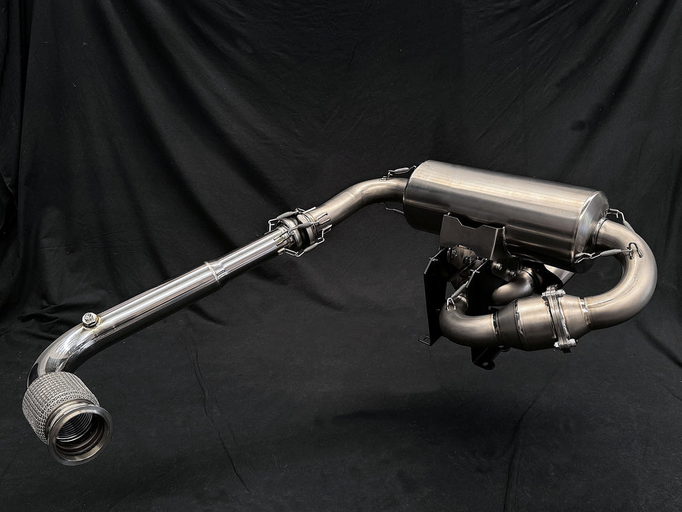 Vandemon Titanium Exhaust System For 2017-25 Can-Am Bombardier Maverick X3 Turbo 2