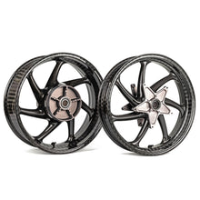 Carica l&#39;immagine nel visualizzatore di Gallery, Thyssenkrupp Carbon - Style 1 Braided Carbon Fiber Wheels for 2015-20 BMW S1000XR