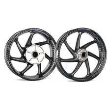 Carica l&#39;immagine nel visualizzatore di Gallery, Thyssenkrupp Carbon - Style 2 Twisted Carbon Fiber Wheels for BMW HP4 Race