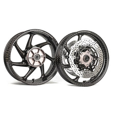 Carica l&#39;immagine nel visualizzatore di Gallery, Thyssenkrupp Carbon - Style 1 Braided Carbon Fiber Wheels for 2017-20 Honda CBR 1000 RR / SP