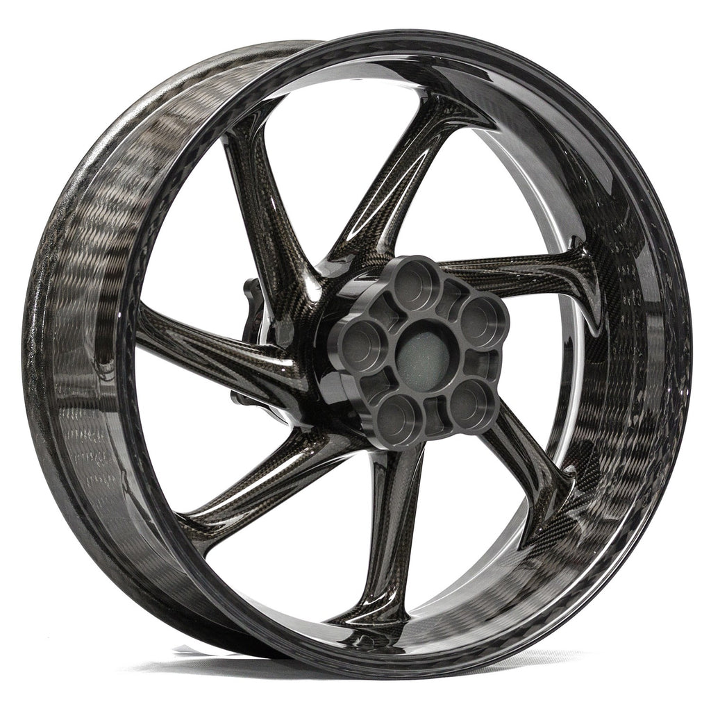Thyssenkrupp Carbon - Style 2 Twisted Carbon Fiber Wheels for Aprilia RSV4 / Tuono V4
