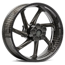 Carica l&#39;immagine nel visualizzatore di Gallery, Thyssenkrupp Carbon - Style 2 Twisted Carbon Fiber Wheels for Aprilia RSV4 / Tuono V4