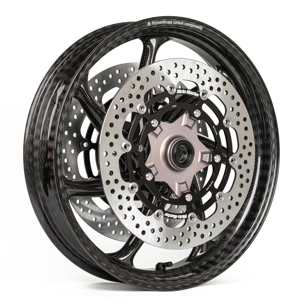 Thyssenkrupp Carbon - Style 1 Braided Carbon Fiber Wheels for 2017-20 Honda CBR 1000 RR SP2