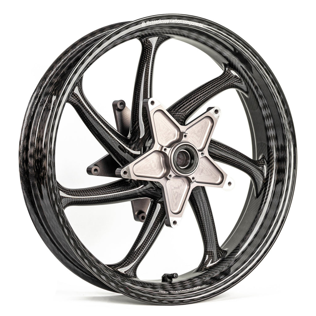 Thyssenkrupp Carbon - Style 1 Braided Carbon Fiber Wheels for 2015-20 BMW S1000XR