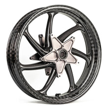 Carica l&#39;immagine nel visualizzatore di Gallery, Thyssenkrupp Carbon - Style 1 Braided Carbon Fiber Wheels for 2015-20 BMW S1000XR