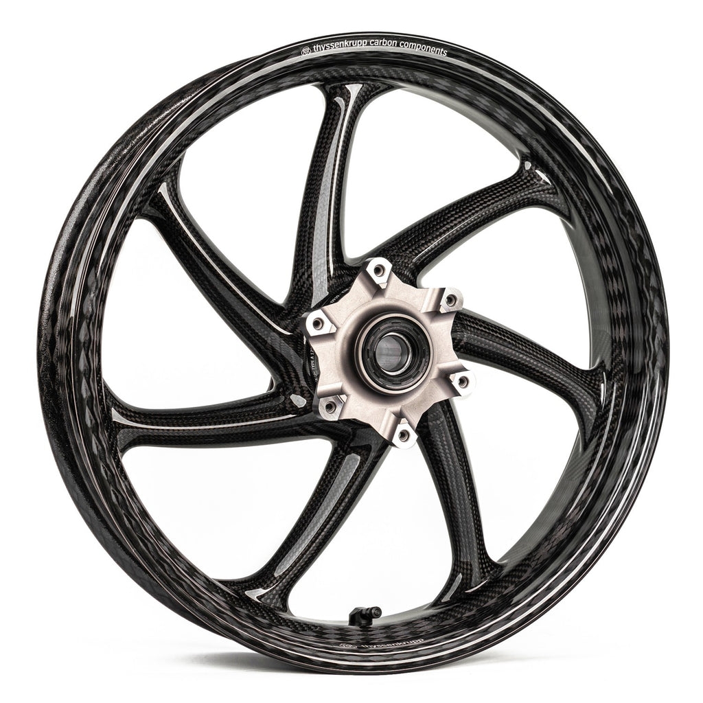 Thyssenkrupp Carbon - Style 1 Braided Carbon Fiber Wheels for 2017+ Suzuki GSX-S1000 / GSX-S1000F & 2019+ GSX-S1000 Katana