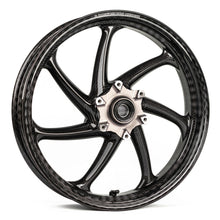 Carica l&#39;immagine nel visualizzatore di Gallery, Thyssenkrupp Carbon - Style 1 Braided Carbon Fiber Wheels for 2017+ Suzuki GSX-S1000 / GSX-S1000F &amp; 2019+ GSX-S1000 Katana