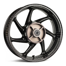Load image into Gallery viewer, Thyssenkrupp Carbon - Style 1 Braided Carbon Fiber Wheels for 2017+ Suzuki GSX-R1000 / GSX-R1000R