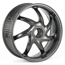 Carica l&#39;immagine nel visualizzatore di Gallery, Thyssenkrupp Carbon - Style 1 Braided Carbon Fiber Matte Wheels for Ducati Panigale 1199 / 1299 / V2 / V4 / Streeetfighter