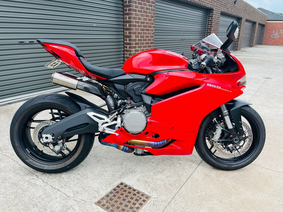 Vandemon Titanium High Mount Exhaust System For 2013-15 Ducati Panigale 899 & 2016-19 Ducati Panigale 959