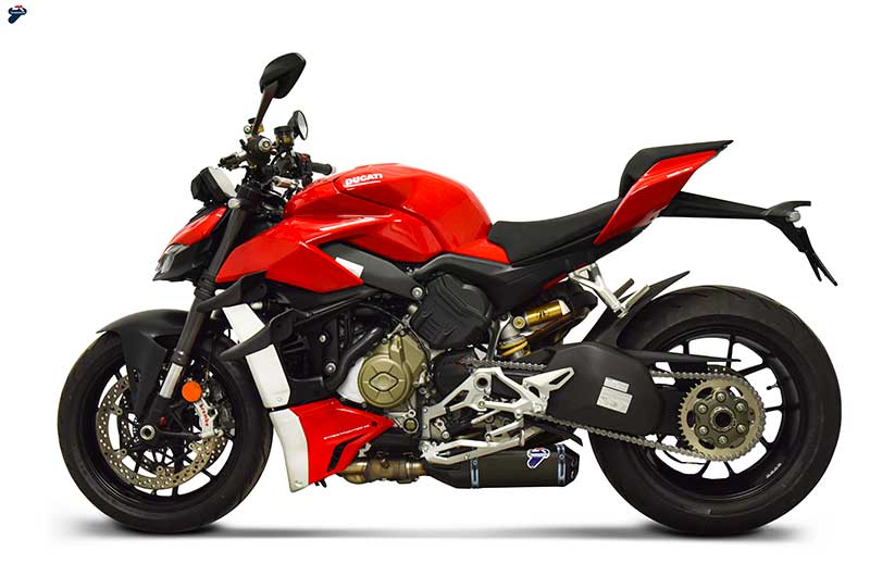 Termignoni Dual Slip-On Exhaust Kit 2020-2024 Ducati Streetfighter V4/S/SP