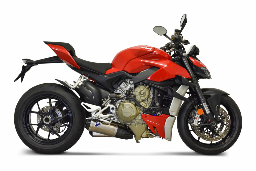 Termignoni Dual Slip-On Exhaust Kit 2020-2024 Ducati Streetfighter V4/S/SP