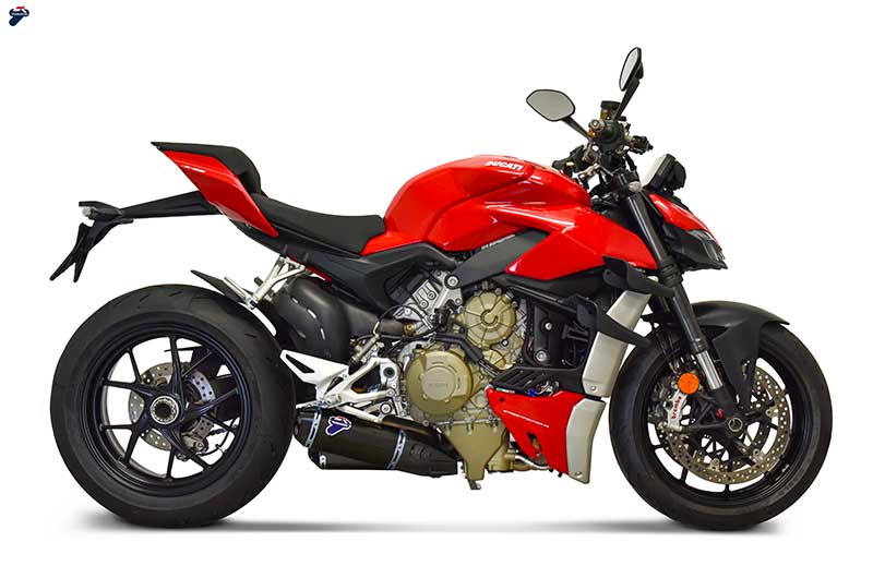 Termignoni Dual Slip-On Exhaust Kit 2020-2024 Ducati Streetfighter V4/S/SP