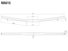 Load image into Gallery viewer, Rizoma Drag Handlebars for Motorcycles (1-1/8&quot;)