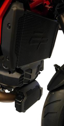 Evotech Performance Radiator, Oil Cooler & Engine Guard Protection for Ducati Monster 1200 / S / R image 8