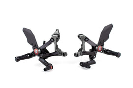 Gilles Tooling MUE2 Rearset Footpegs for Ducati Streetfighter V4, V4S, V4SP image 1