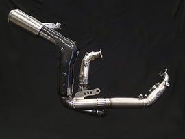 Vandemon Full Titanium High Mount Exhaust System For 2020-24 Ducati V2 Panigale & Streetfighter