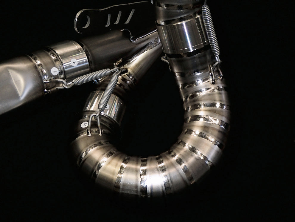 Vandemon Full Titanium High Mount Exhaust System For 2020-24 Ducati V2 Panigale & Streetfighter 6
