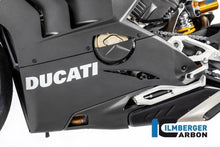 Load image into Gallery viewer, Ilmberger Carbon Bottom Left Side Panel for 2018+ Ducati Panigale V4 / V4S / V4R