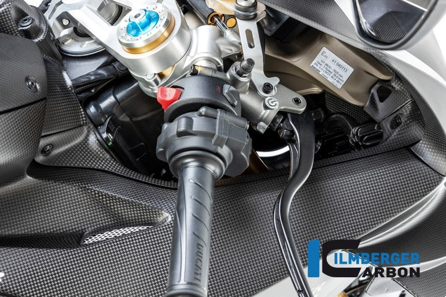 Ilmberger Carbon Right Air Tube Cover for 2018+ Ducati Panigale V4 / V4S / V4R
