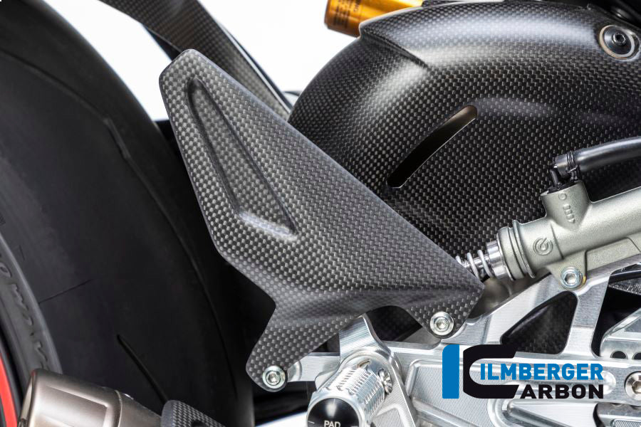 Ilmberger Carbon Heel Guard for 2018-24 Ducati Panigale, Streetfighter V4 / V4S / V4R