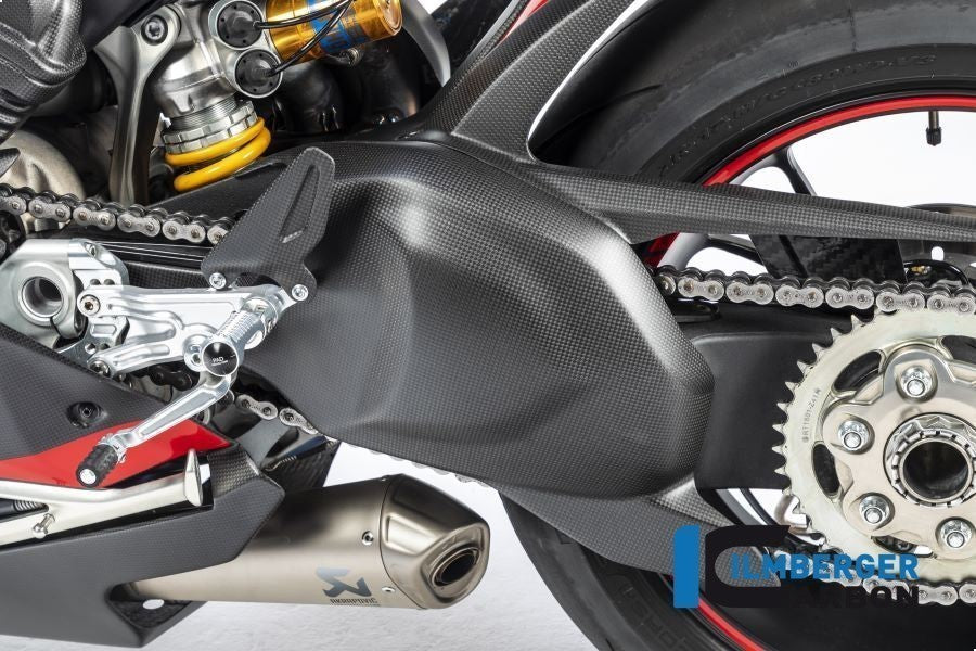 Ilmberger Carbon Swing Arm Cover for 2018+ Ducati Panigale V4 / V4S / V4R