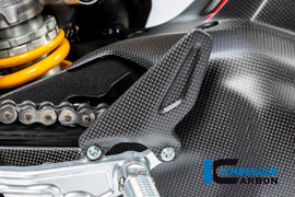 Ilmberger Carbon Heel Guard for 2018-24 Ducati Panigale, Streetfighter V4 / V4S / V4R