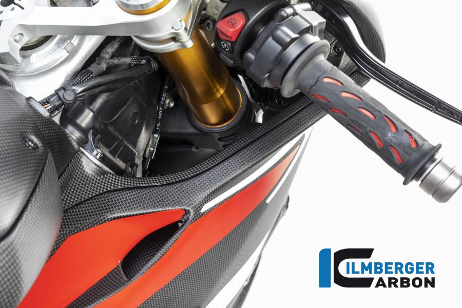 Ilmberger Carbon Right Air Tube Cover for 2018+ Ducati Panigale V4 / V4S / V4R