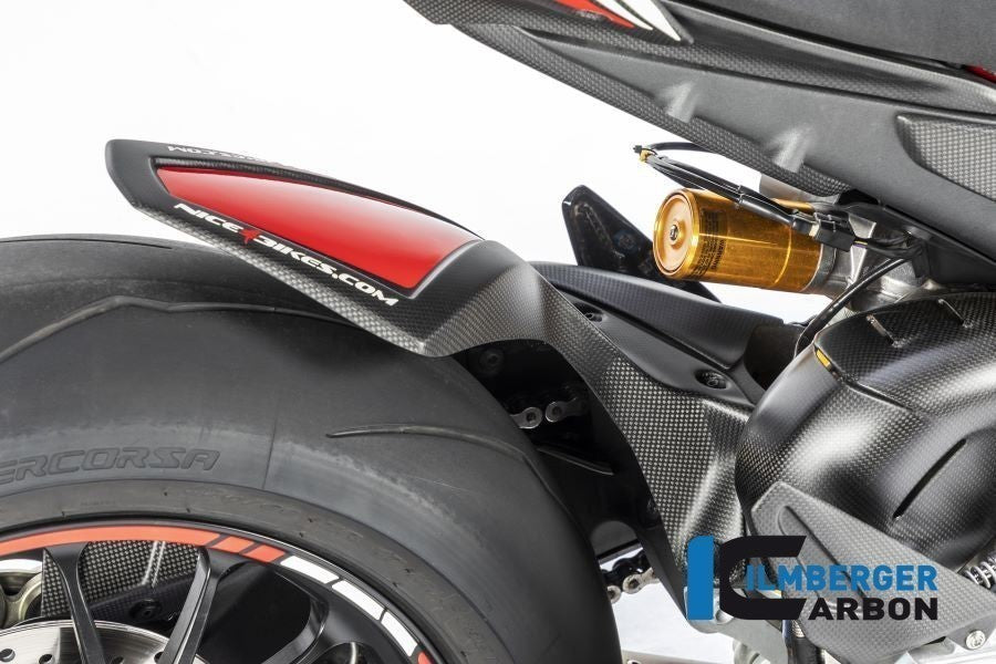 Ilmberger Carbon Rear Tire Hugger, Fender for 2018-24 Ducati Panigale V4, V4S, V4R img 17