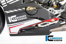 Load image into Gallery viewer, Ilmberger Carbon Bellypan compatible with Akrapovic slip on for 2018+ Ducati Panigale V4 / V4S / V4R