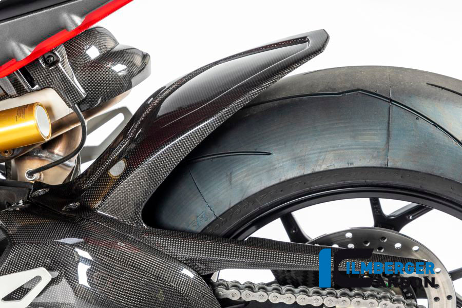 Ilmberger Carbon Rear Tire Hugger, Fender for 2018-24 Ducati Panigale V4, V4S, V4R