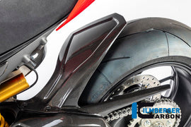 Ilmberger Carbon Rear Tire Hugger, Fender for 2018-24 Ducati Panigale V4, V4S, V4R