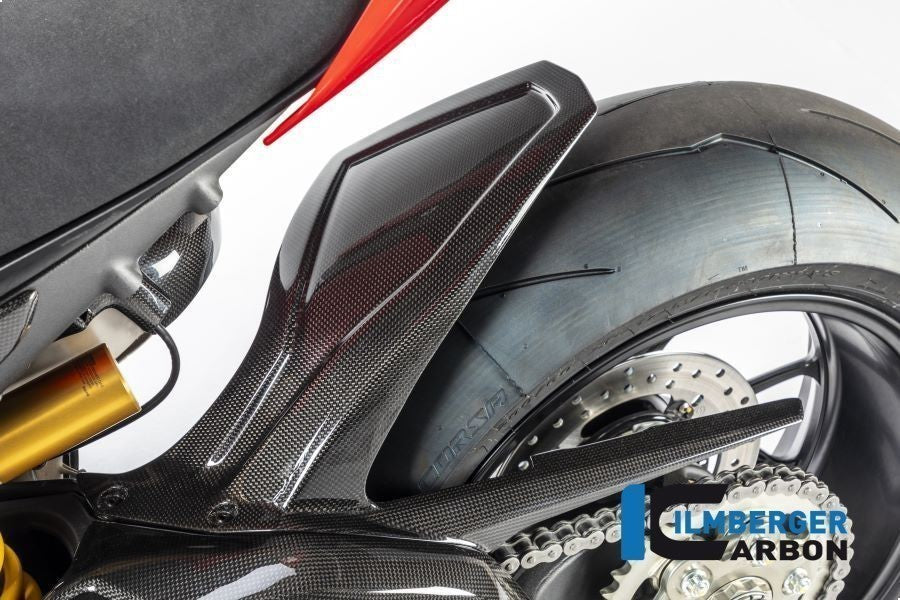 Ilmberger Carbon Rear Tire Hugger, Fender for 2018-24 Ducati Panigale V4, V4S, V4R img 7