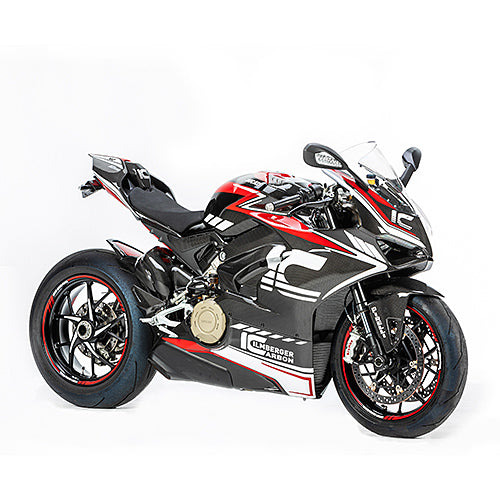 Ilmberger Carbon Instrumentation Cover for 2018-24 Ducati Panigale V4, V4S, V4R