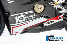 Load image into Gallery viewer, Ilmberger Carbon Bottom Left Side Panel for 2018+ Ducati Panigale V4 / V4S / V4R
