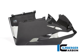 Ilmberger Carbon Bellypan compatible with Akrapovic full exhaust for 2018+ Ducati Panigale V4, V4S, V4R
