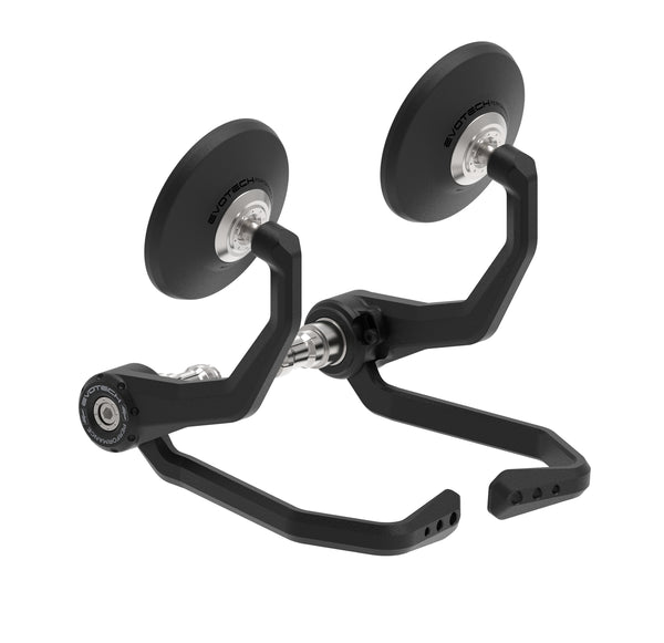 Evotech Bar End Mirrors / Brake and Clutch Protector Kit  for Ducati.
