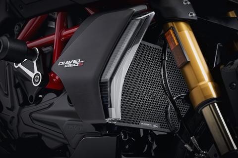Evotech Performance Radiator Guard for Ducati Monster / Supersport / Diavel  1260 image 1