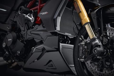 Evotech Performance Radiator and Oil Cooler Guard Set for 2019-22 Ducati Diavel 1260 image 2