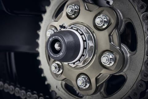 Evotech Performance Rear Spindle Bobbins for Ducati Diavel / xDiavel / Panigale / Monster image 3