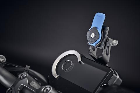 Evotech Performance Quad Lock Compatible Handlebar Clamp Sat Nav Mount for 2018-2025 Honda CB1000R
