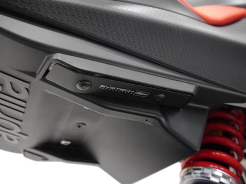 Evotech Performance Footrest Blanking Plates for 2021-2025 Aprilia RS660 / Tuono660