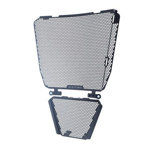 Evotech Performance Radiator / Oil Cooler Guard Set for Aprilia Tuono V4 / RSV4