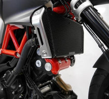 Load image into Gallery viewer, Evotech Performance Radiator Guard for Aprilia Shiver / Dorsoduro 750